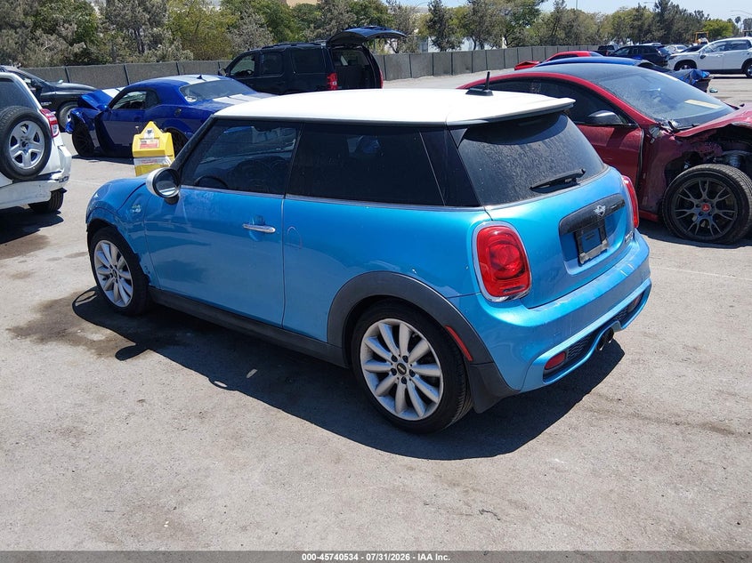 2015 Mini Hard top VIN WMWXP7C58F2A41158 IAAI salvage auction — FRONT END, Wait Title, sold $1,550 on 2026-08-22 (photo 3)