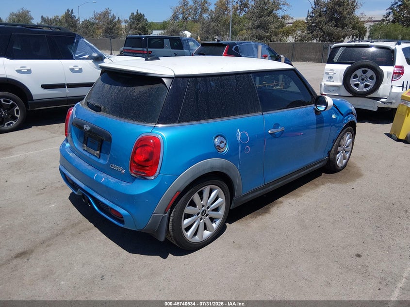 2015 Mini Hard top VIN WMWXP7C58F2A41158 IAAI salvage auction — FRONT END, Wait Title, sold $1,550 on 2026-08-22 (photo 4)