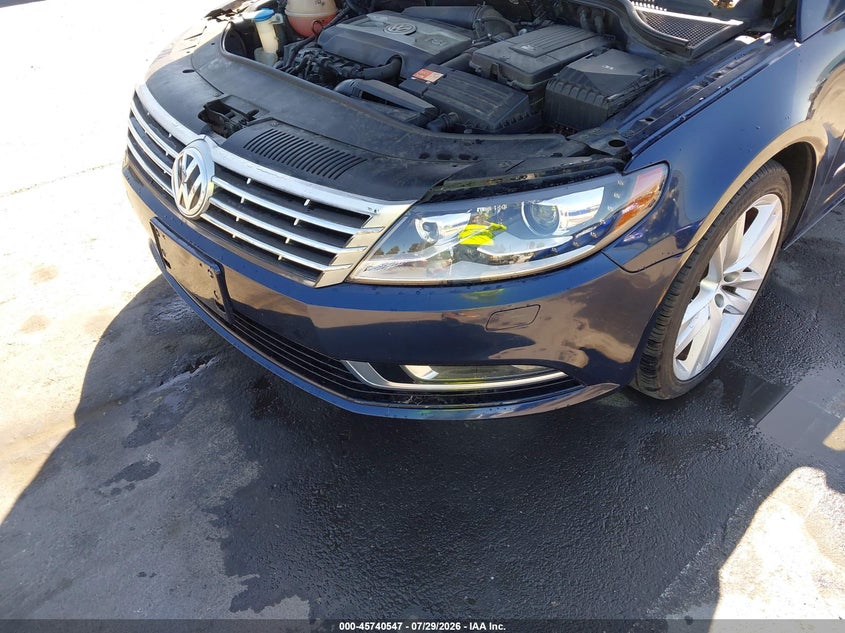 2013 Volkswagen Passat cc VIN WVWRP7AN1DE502885 IAAI salvage auction — NORMAL WEAR, App For Dup Salv Title - Dealer (California), sold $275 on 2026-08-10 (photo 6)