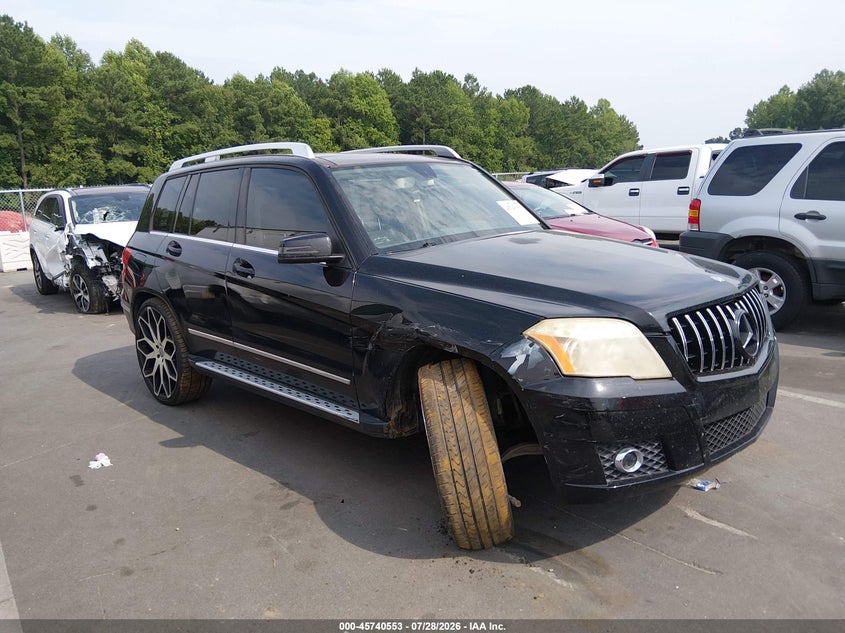 2010 Mercedes-benz Glk-class VIN WDCGG8HB4AF299337 IAAI salvage auction — RIGHT FRONT, Salvage (North Carolina), sold $1,525 on 2026-08-12 (photo 1)