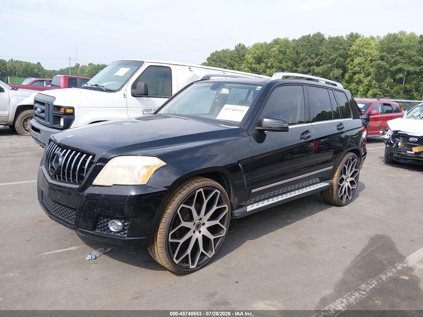 2010 Mercedes-benz Glk-class VIN WDCGG8HB4AF299337 IAAI salvage auction — RIGHT FRONT, Salvage (North Carolina), sold $1,525 on 2026-08-12 (photo 2)
