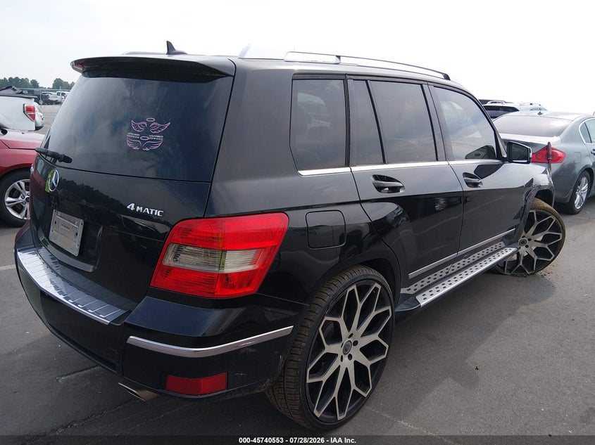 2010 Mercedes-benz Glk-class VIN WDCGG8HB4AF299337 IAAI salvage auction — RIGHT FRONT, Salvage (North Carolina), sold $1,525 on 2026-08-12 (photo 4)