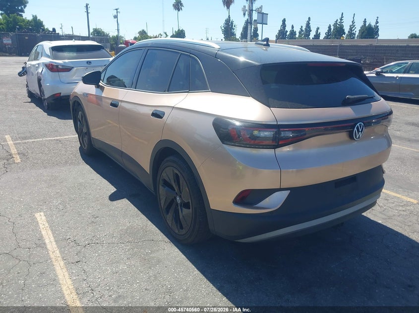 2021 Volkswagen Id.4 VIN WVGDMPE2XMP012237 IAAI salvage auction — FRONT END, Wait Title, sold $7,700 on 2026-08-26 (photo 3)