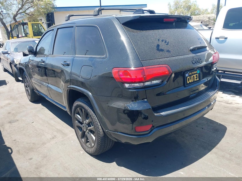 2020 Jeep Grand cherokee VIN 1C4RJEAG9LC152861 IAAI salvage auction — FRONT END, Salvage Certificate (California), sold $3,450 on 2026-09-04 (photo 3)