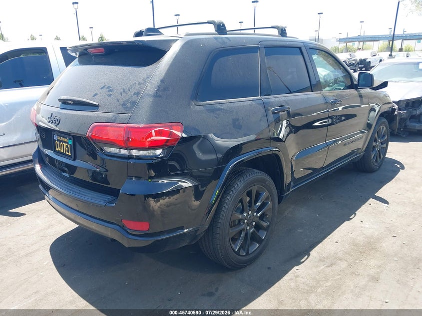 2020 Jeep Grand cherokee VIN 1C4RJEAG9LC152861 IAAI salvage auction — FRONT END, Salvage Certificate (California), sold $3,450 on 2026-09-04 (photo 4)