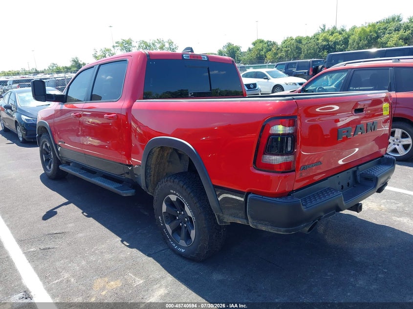 2020 Ram 1500 VIN 1C6RRELT8LN294603 IAAI salvage auction — RIGHT FRONT, Salvage Title, sold $10,900 on 2026-08-29 (photo 3)