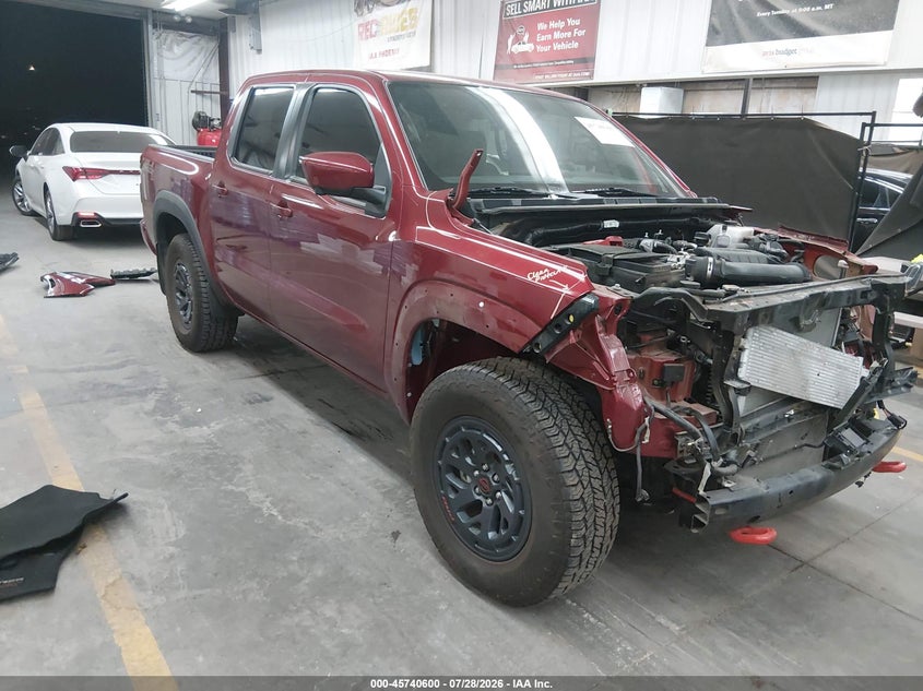 2025 Nissan Navara (frontier) VIN 1N6ED1EKXSN607603 — IAAI salvage auction photo