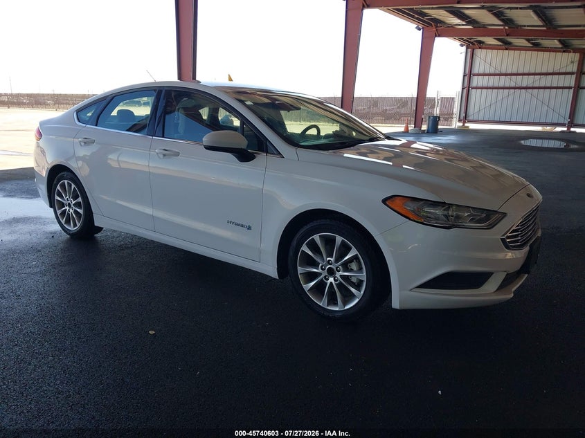 2017 Ford Fusion VIN 3FA6P0UU8HR360816 — IAAI salvage auction photo