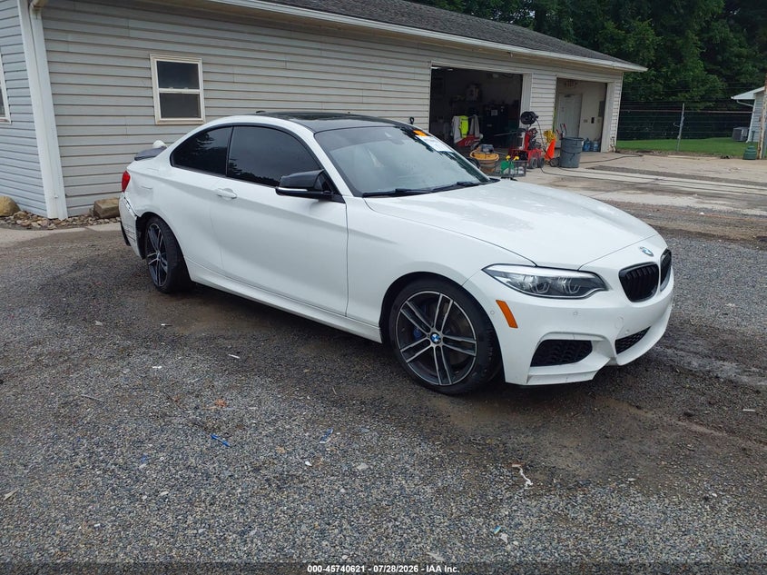 2018 BMW 2er VIN WBA2J5C50JVC07115 IAAI salvage auction — REAR END, Salvage Title, sold $5,500 on 2026-08-21 (photo 1)