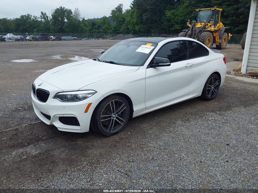 2018 BMW 2er VIN WBA2J5C50JVC07115 IAAI salvage auction — REAR END, Salvage Title, sold $5,500 on 2026-08-21 (photo 2)