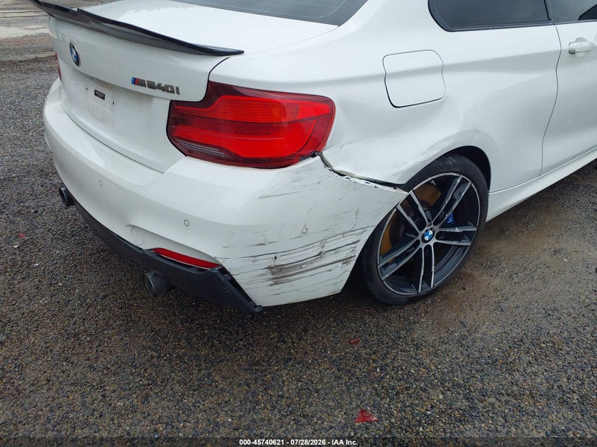 2018 BMW 2er VIN WBA2J5C50JVC07115 IAAI salvage auction — REAR END, Salvage Title, sold $5,500 on 2026-08-21 (photo 6)
