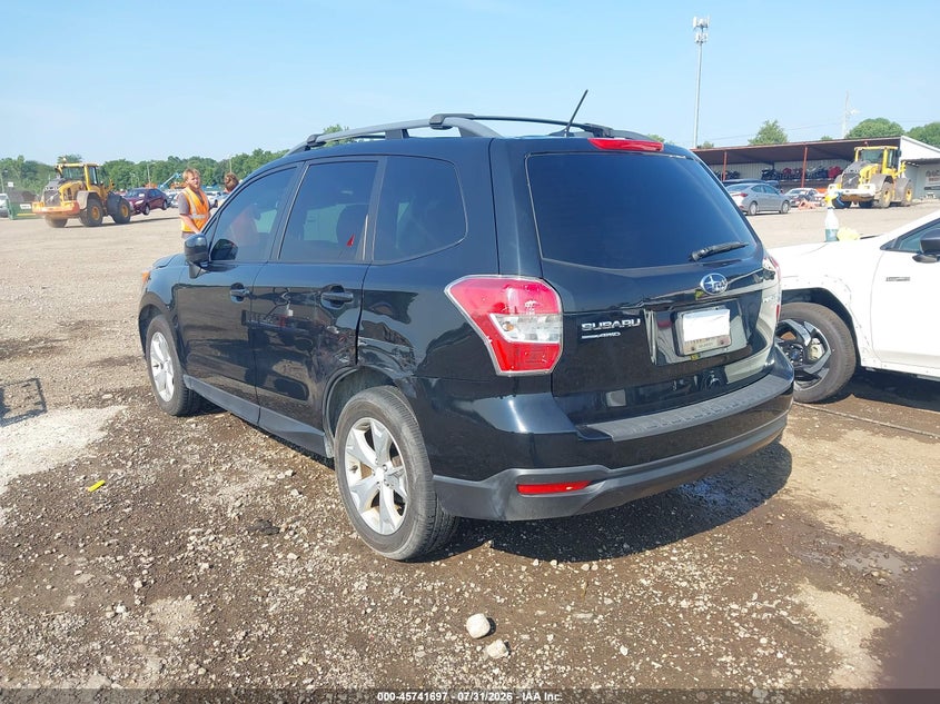 2014 Subaru Forester VIN JF2SJAGC2EH545901 IAAI salvage auction — REAR END, Salvage Title, sold $1,650 on 2026-08-20 (photo 3)
