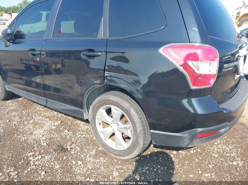 2014 Subaru Forester VIN JF2SJAGC2EH545901 IAAI salvage auction — REAR END, Salvage Title, sold $1,650 on 2026-08-20 (photo 6)