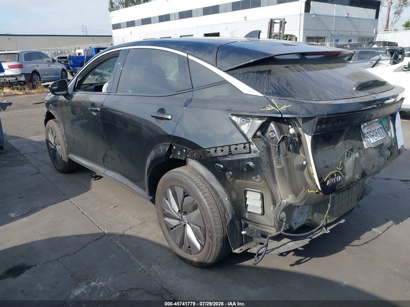 2025 Nissan Ariya VIN JN8AF0BE4SM463948 IAAI salvage auction — FRONT END, Wait Title, sold $9,550 on 2026-08-19 (photo 3)