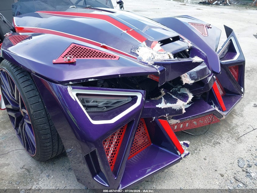 2020 Polaris Slingshot VIN 57XAARGB6L8138068 IAAI salvage auction — FRONT END, Wait Title, sold $4,050 on 2026-08-23 (photo 6)