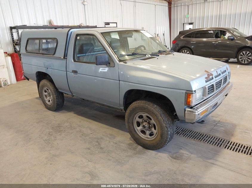 1987 Nissan D21 VIN JN6ND11Y5HW003714 IAAI salvage auction — NORMAL WEAR, Rebuilt/Restored (Utah), sold $600 on 2026-07-31 (photo 1)