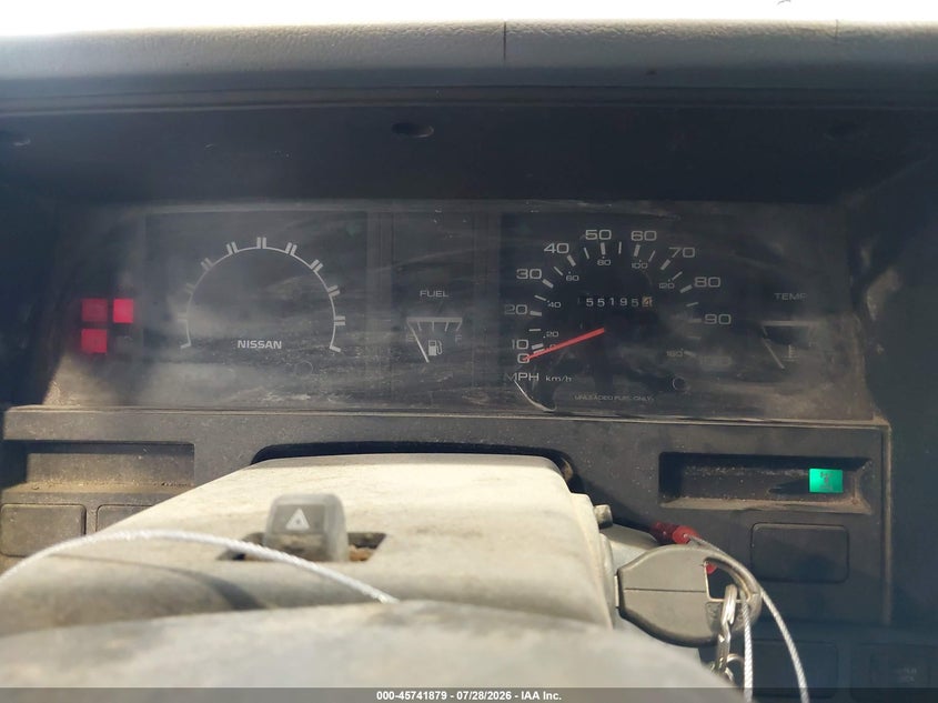 1987 Nissan D21 VIN JN6ND11Y5HW003714 IAAI salvage auction — NORMAL WEAR, Rebuilt/Restored (Utah), sold $600 on 2026-07-31 (photo 7)