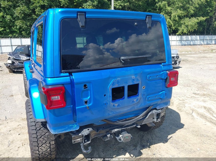 2022 Jeep Wrangler / VIN 1C4HJXEG5NW247923 IAAI salvage auction — REAR END, Salvage (South Carolina), sold $16,400 on 2026-09-03 (photo 6)