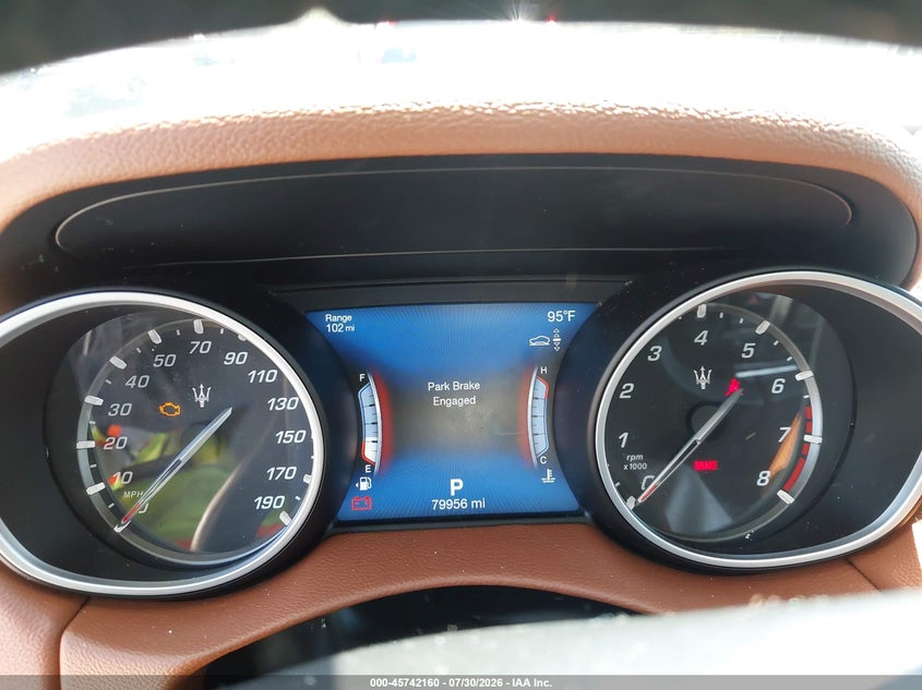 2018 Maserati Levante VIN ZN661XUA1JX293644 IAAI salvage auction — RIGHT FRONT, Wait Title, sold $4,100 on 2026-08-23 (photo 7)