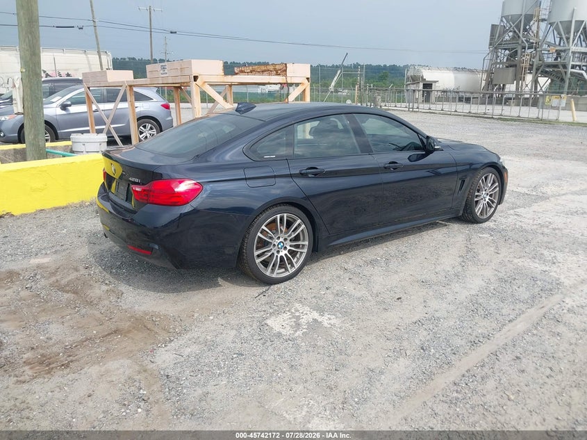 2016 BMW 4er VIN WBA4A9C53GG504874 IAAI salvage auction — UNKNOWN, Wait Title, sold $2,450 on 2026-08-21 (photo 4)
