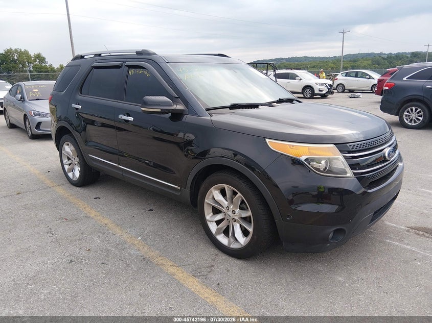2012 Ford Explorer VIN 1FMHK8F81CGA92977 IAAI salvage auction — LEFT REAR, Salvage (Missouri), sold $800 on 2026-08-21 (photo 1)