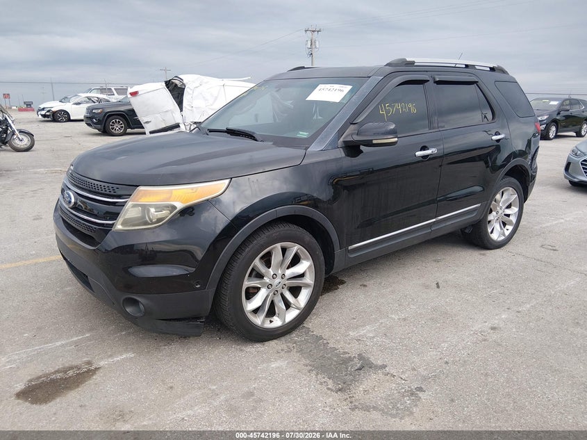 2012 Ford Explorer VIN 1FMHK8F81CGA92977 IAAI salvage auction — LEFT REAR, Salvage (Missouri), sold $800 on 2026-08-21 (photo 2)