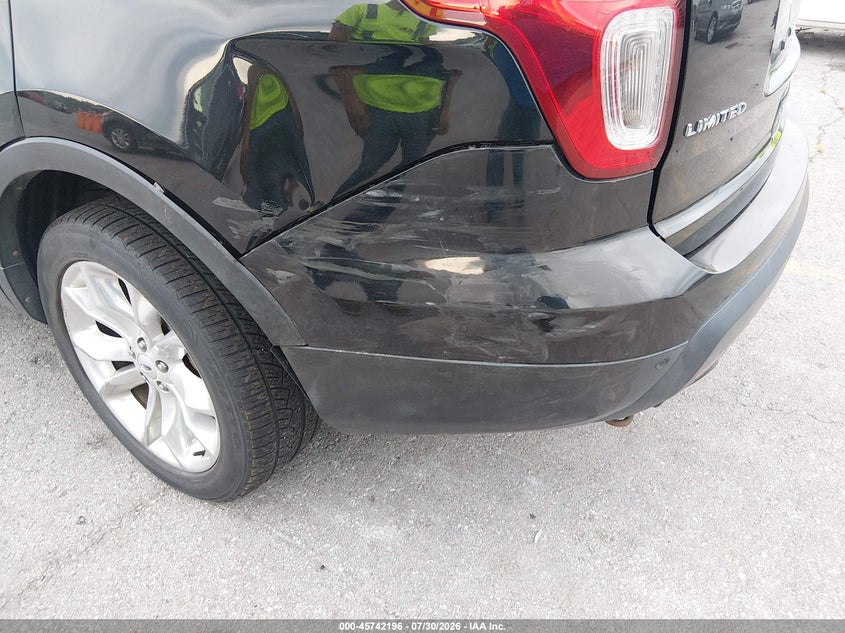 2012 Ford Explorer VIN 1FMHK8F81CGA92977 IAAI salvage auction — LEFT REAR, Salvage (Missouri), sold $800 on 2026-08-21 (photo 6)