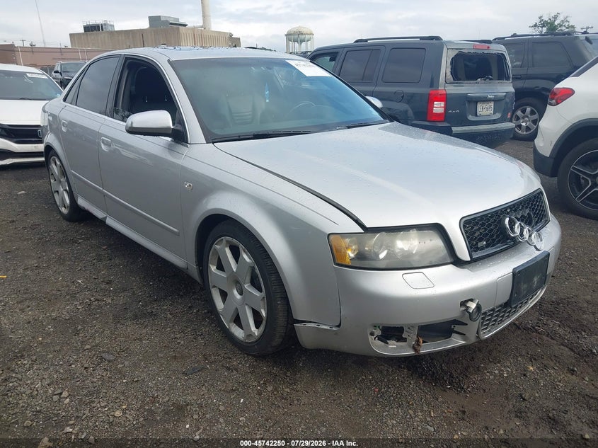 2004 Audi S4 VIN WAUPL68E44A290040 IAAI salvage auction — FRONT END, Salvage (New Jersey), sold $900 on 2026-09-12 (photo 6)