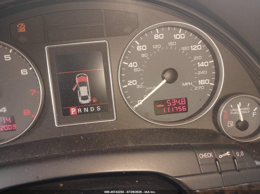 2004 Audi S4 VIN WAUPL68E44A290040 IAAI salvage auction — FRONT END, Salvage (New Jersey), sold $900 on 2026-09-12 (photo 7)