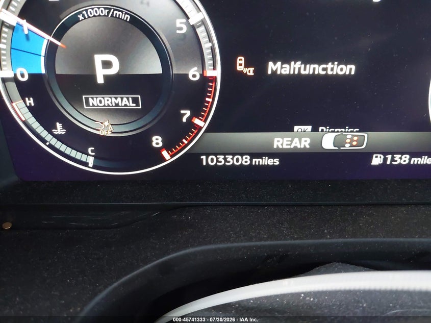 2022 Mitsubishi Outlander VIN JA4J4VA8XNZ056499 IAAI salvage auction — FRONT END, Salvage Title, sold $5,050 on 2026-08-21 (photo 7)