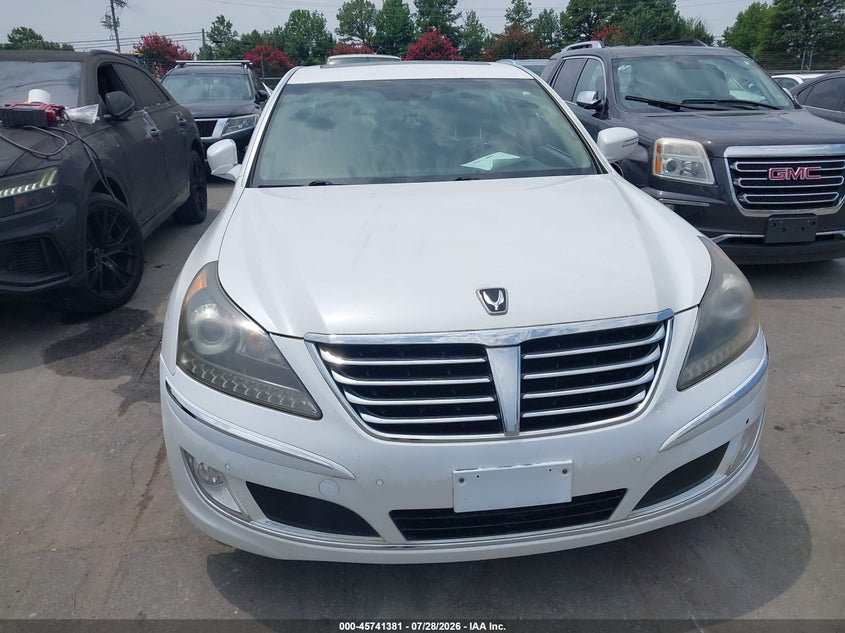 2013 Hyundai Equus VIN KMHGH4JH9DU063028 IAAI salvage auction — NORMAL WEAR, Clear-Dealer Only (North Carolina), sold $900 on 2026-08-23 (photo 6)