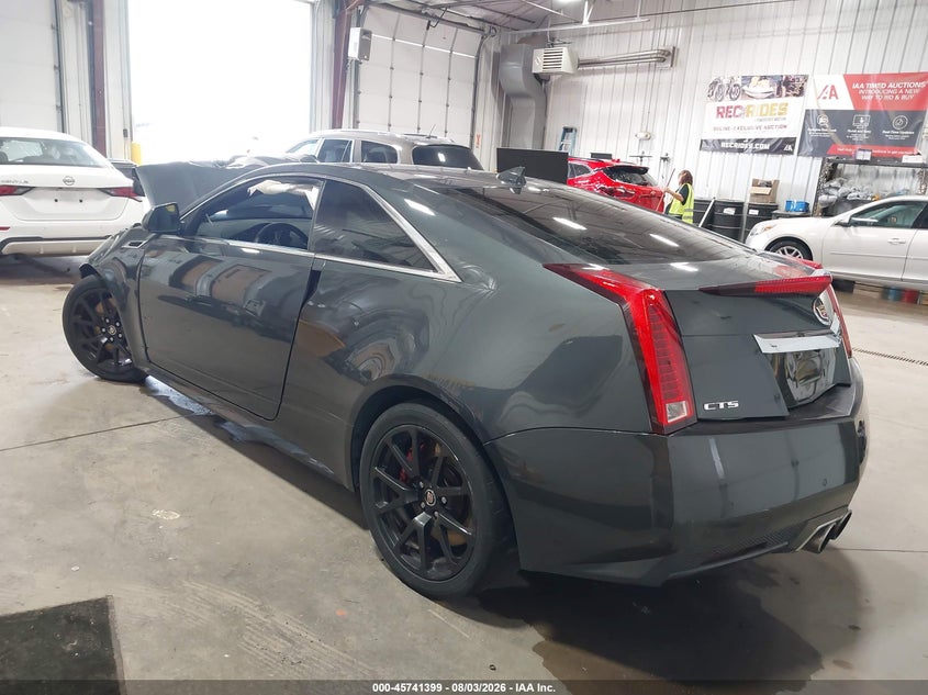 2014 Cadillac Cts-v VIN 1G6DV1EP6E0173224 IAAI salvage auction — FRONT END, Wait Title, sold $9,700 on 2026-10-15 (photo 3)
