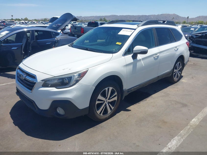 2019 Subaru Outback VIN 4S4BSANC6K3263425 IAAI salvage auction — WATER/FLOOD, Non-Repairable (Arizona), sold $25 on 2026-09-10 (photo 2)