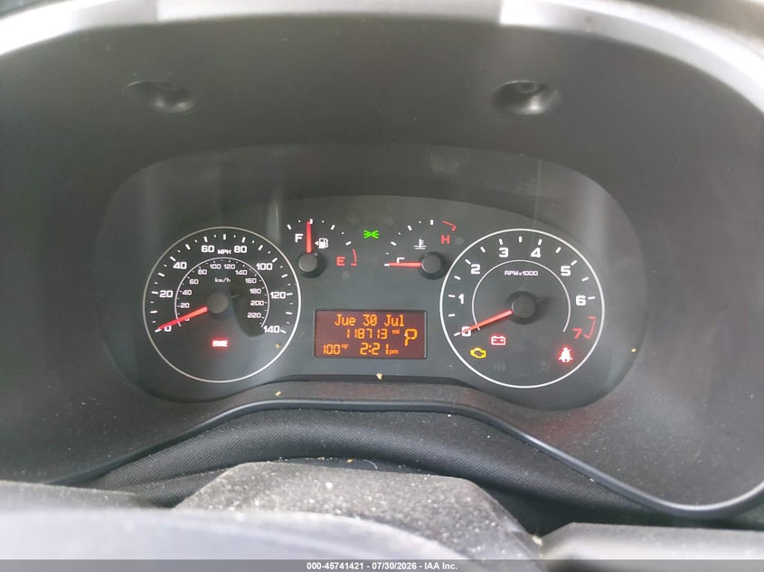 2022 Ram Promaster city VIN ZFBHRFAB0N6W17532 IAAI salvage auction — NORMAL WEAR, Salvage Title, sold $5,500 on 2026-08-12 (photo 7)
