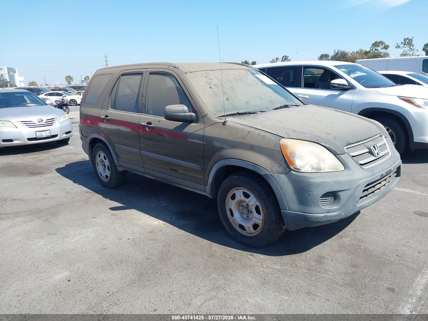 2006 Honda Cr-v VIN JHLRD685X6C029210 IAAI salvage auction — NORMAL WEAR, Clear - Dealer Only (California), sold $1,150 on 2026-07-30 (photo 1)