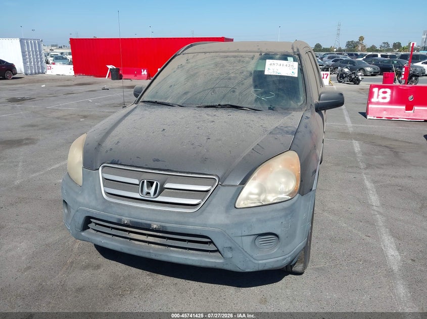 2006 Honda Cr-v VIN JHLRD685X6C029210 IAAI salvage auction — NORMAL WEAR, Clear - Dealer Only (California), sold $1,150 on 2026-07-30 (photo 6)