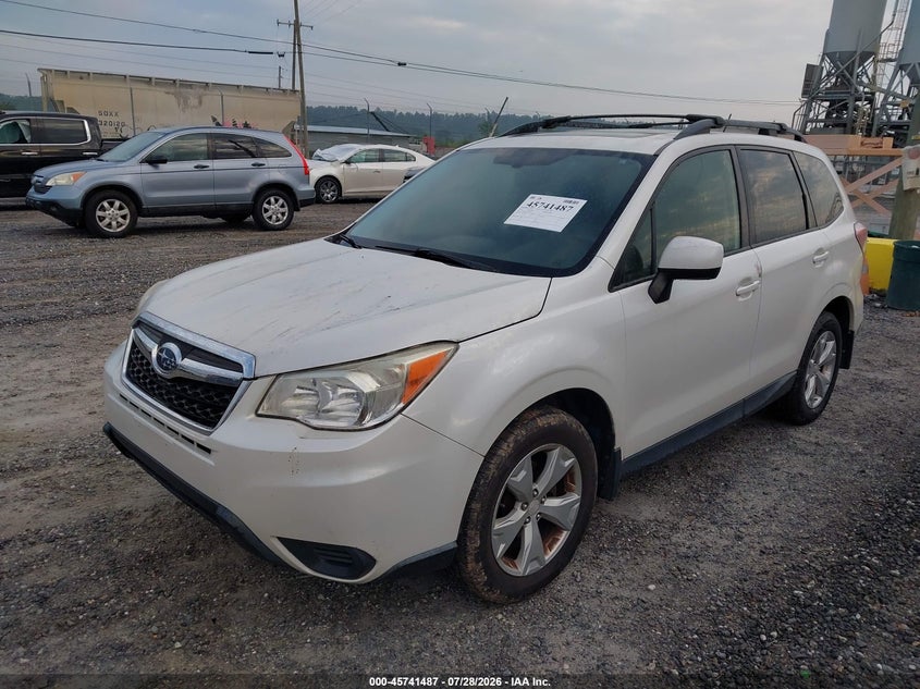 2015 Subaru Forester VIN JF2SJADC1FH482313 IAAI salvage auction — NORMAL WEAR, Clear (North Carolina), sold $1,300 on 2026-07-31 (photo 2)