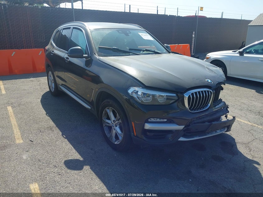 2019 BMW X3 VIN 5UXTR7C57KLE96677 IAAI salvage auction — FRONT END, Salvage (California), sold $3,050 on 2026-08-23 (photo 1)