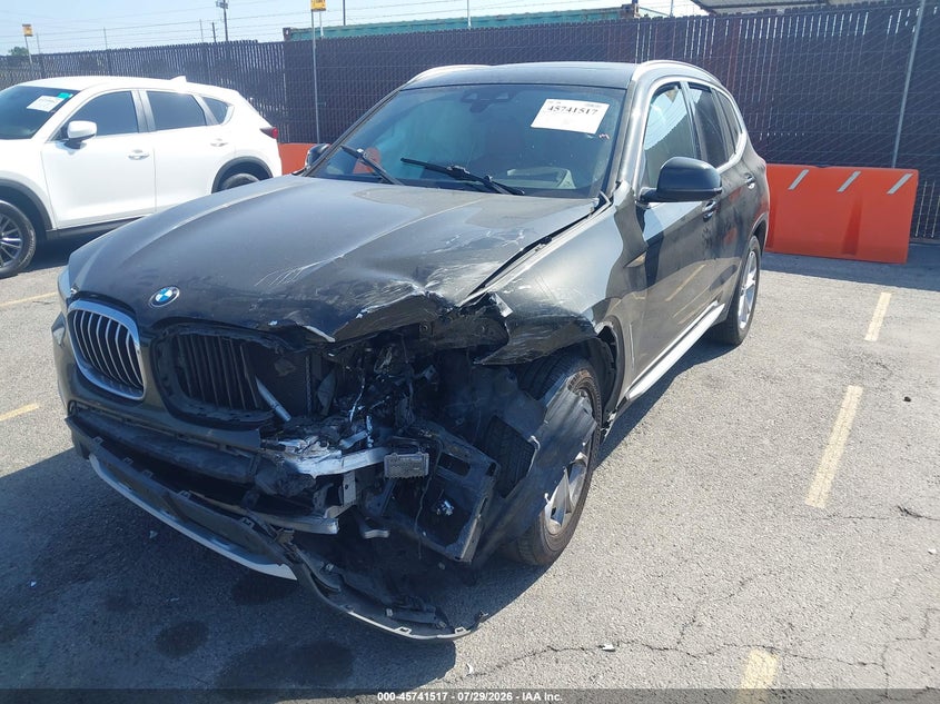 2019 BMW X3 VIN 5UXTR7C57KLE96677 IAAI salvage auction — FRONT END, Salvage (California), sold $3,050 on 2026-08-23 (photo 2)