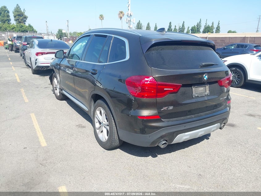 2019 BMW X3 VIN 5UXTR7C57KLE96677 IAAI salvage auction — FRONT END, Salvage (California), sold $3,050 on 2026-08-23 (photo 3)