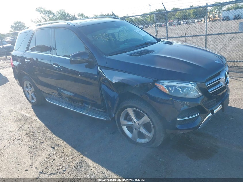 2016 Mercedes-benz Gle VIN 4JGDA0EB7GA671030 — IAAI salvage auction photo