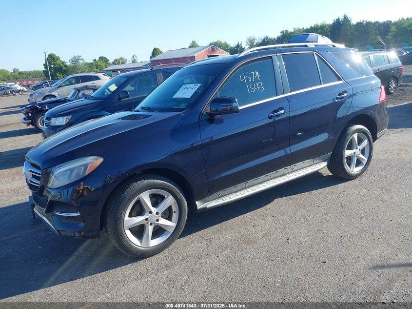 2016 Mercedes-benz Gle VIN 4JGDA0EB7GA671030 IAAI salvage auction — RIGHT FRONT, Salvage Title, sold $8,000 on 2026-08-21 (photo 2)