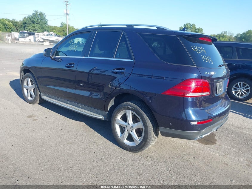 2016 Mercedes-benz Gle VIN 4JGDA0EB7GA671030 IAAI salvage auction — RIGHT FRONT, Salvage Title, sold $8,000 on 2026-08-21 (photo 3)