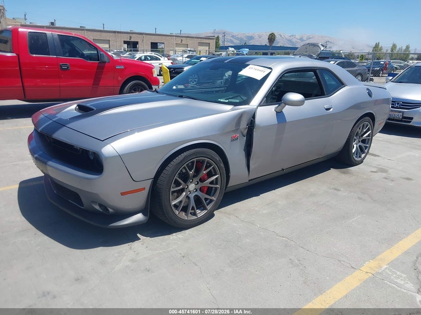 2016 Dodge Challenger VIN 2C3CDZDJ6GH164517 IAAI salvage auction — LEFT SIDE, Wait Title, sold $13,175 on 2026-08-31 (photo 2)