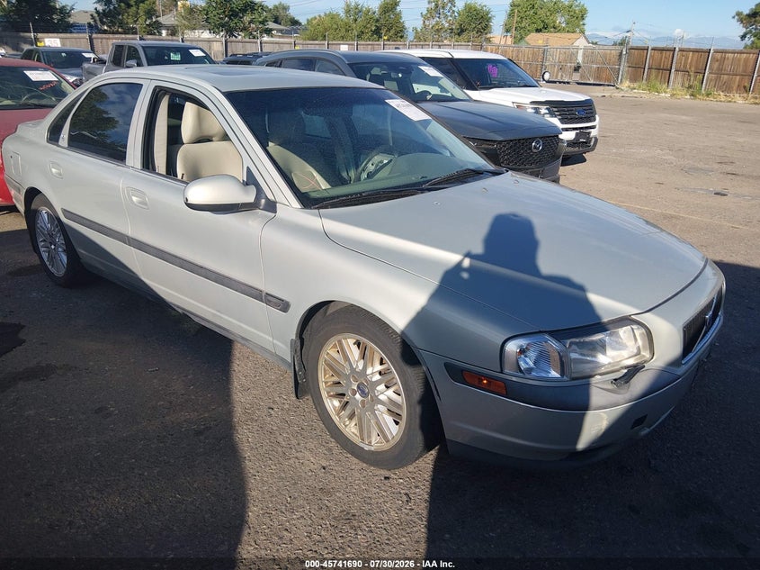 2001 Volvo S80 VIN YV1TS94D611162150 IAAI salvage auction — NORMAL WEAR, Clear (Colorado), sold $250 on 2026-08-04 (photo 1)