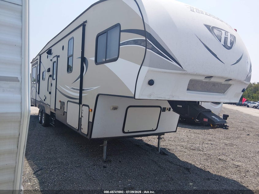 2016 Keystone Travel trailer VIN 4YDF31528G7208157 IAAI salvage auction — WATER/FLOOD, Salvage (Missouri), sold $1,700 on 2026-09-16 (photo 1)