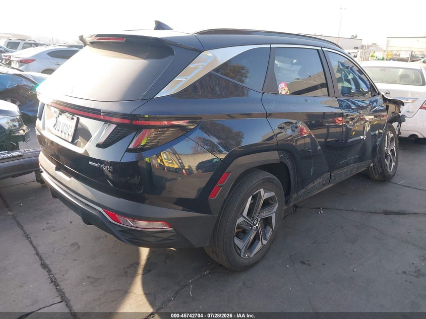 2022 Hyundai Tucson VIN KM8JFCA11NU079931 IAAI salvage auction — RIGHT FRONT, Wait Title, sold $8,200 on 2026-08-21 (photo 4)