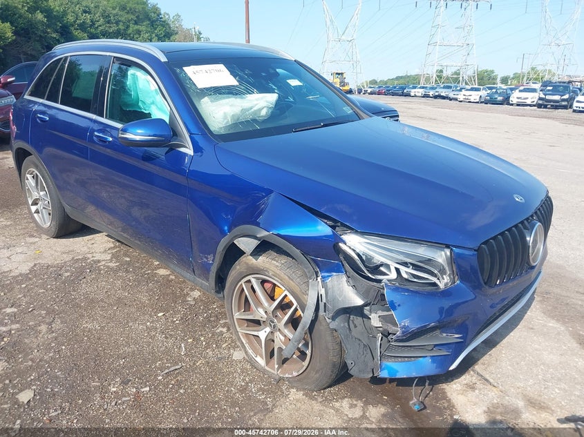 2018 Mercedes-benz Glc VIN WDC0G4KB8JV051567 IAAI salvage auction — RIGHT FRONT, Salvage (Pennsylvania), sold $7,600 on 2026-08-12 (photo 6)
