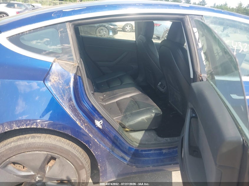2020 Tesla Model 3 VIN 5YJ3E1EB9LF617448 IAAI salvage auction — FRONT END, Salvage Title, sold $2,800 on 2026-07-31 (photo 8)