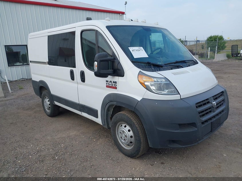 2017 Ram Promaster 1500 VIN 3C6TRVNG4HE521366 IAAI salvage auction — REAR END, Salvage (North Dakota), sold $7,500 on 2026-08-20 (photo 1)